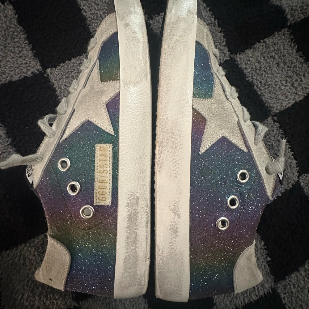 Golden Goose Matte Glitter Superstars size 37 - Picture 4 of 13